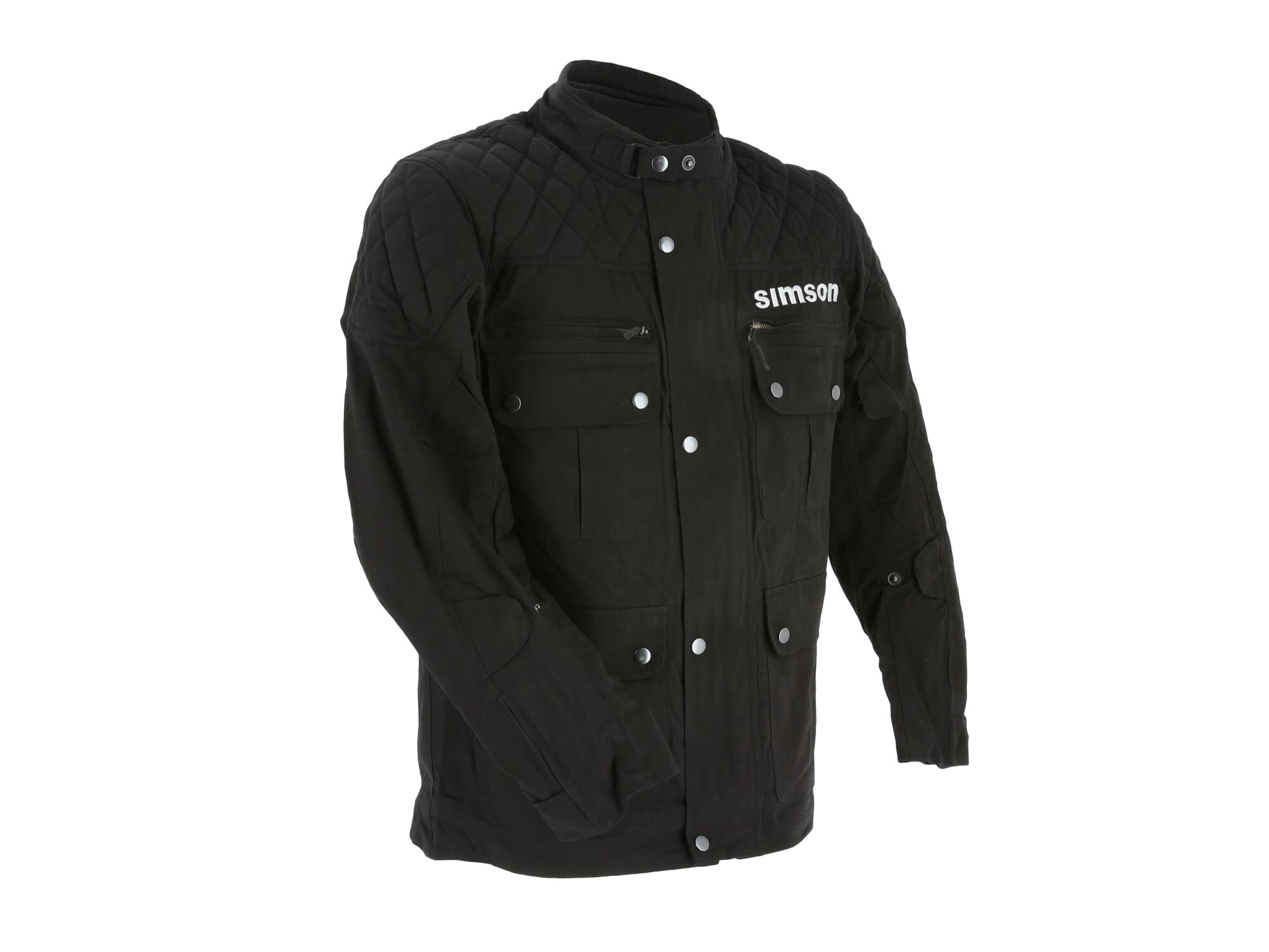 Motorradjacke SIMSON, schwarz, Größe: L