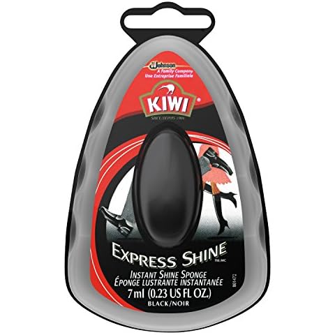 Kiwi Shoe Express Shine Sponge for Black Leather Cover