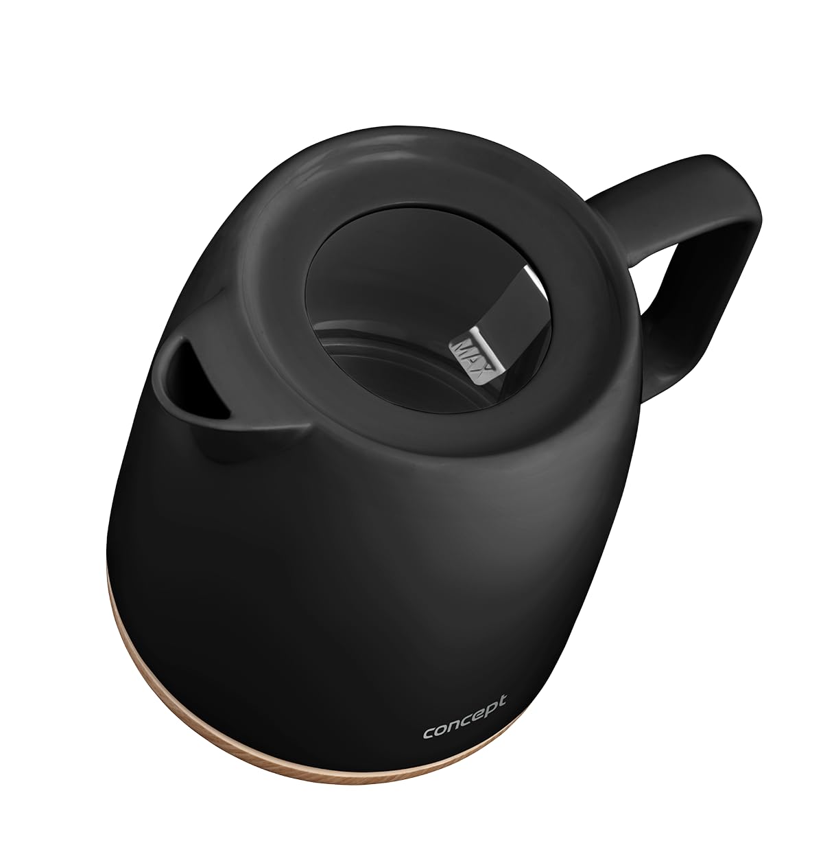 Concept RK0086 elegancki czajnik ceramiczny 1 l czarny