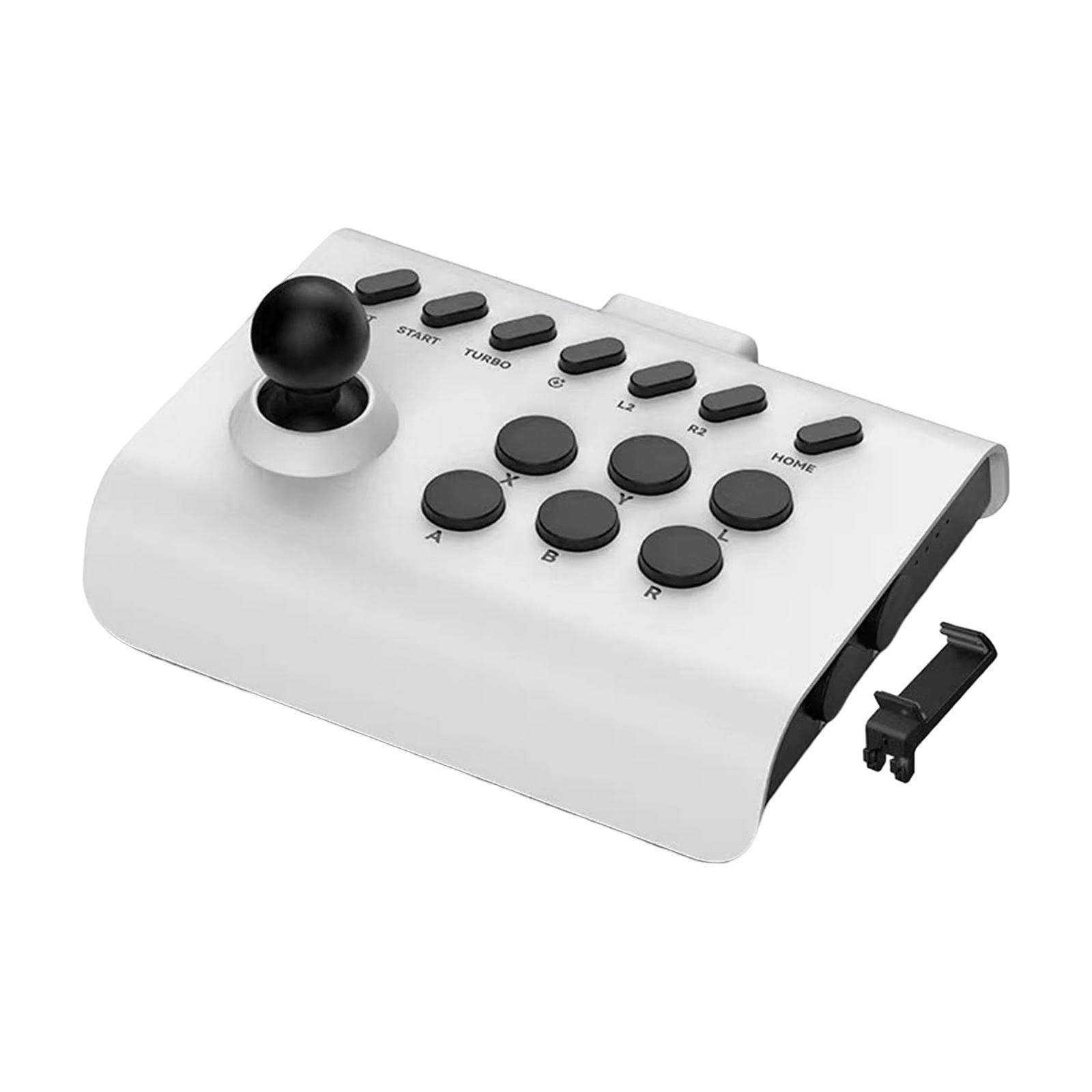 3 set Arcade Rocker Gioco Joystick 13 Pulsanti per Console di Gioco Smartphone Computer Bianco Nero 14.5x7x11.5 cm