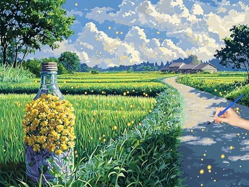 �������G ���i Paint by Numbers ���� �y�C���g�o�C�i���o�[ �����h��G �q�� ���S�� DIY �i���o�[�y�C���g ��H�| �G�� �|�p��h���� �A�N�����L�b�g ��l�̂��߂̃N���G�C�e�B�u�Ȏ �a�����v���[���g �z�[�� �I�t�B�X�̕Ǒ��� ��