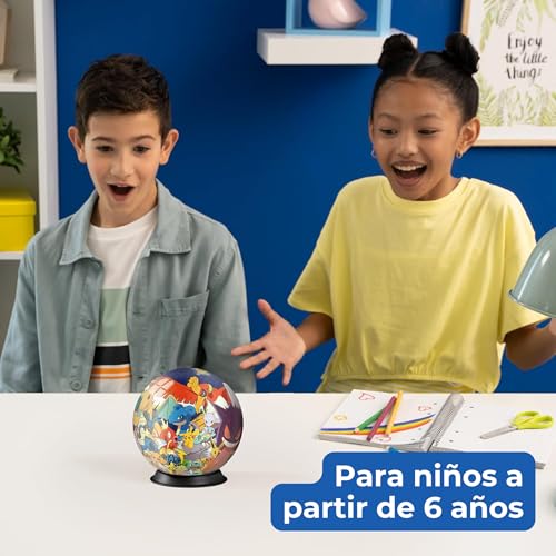 Puzzle 3D de Pokémon Ravensburger: maqueta interactiva y lámpara de noche infantil 8