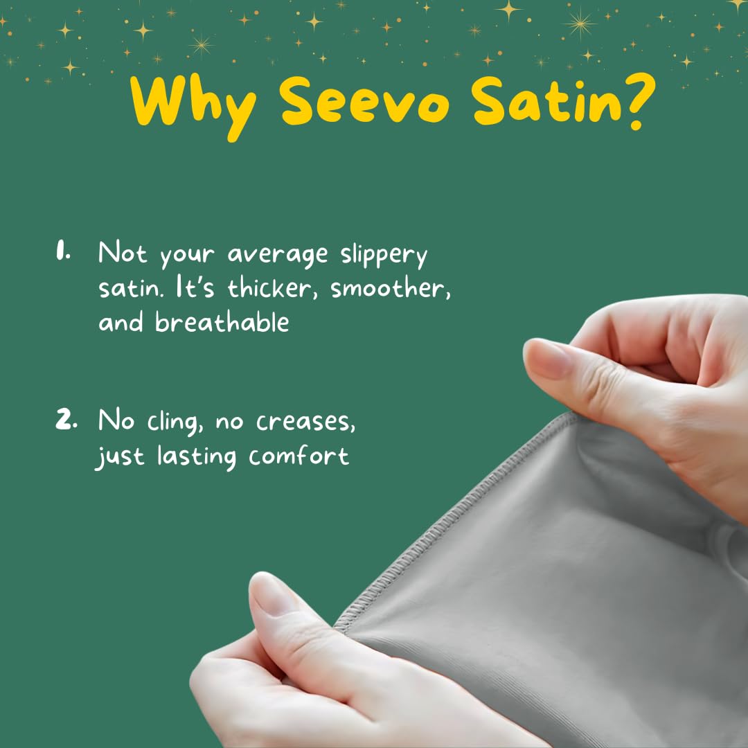 Satin Silk Pillow Covers - Luxury for Hair & Skin -5