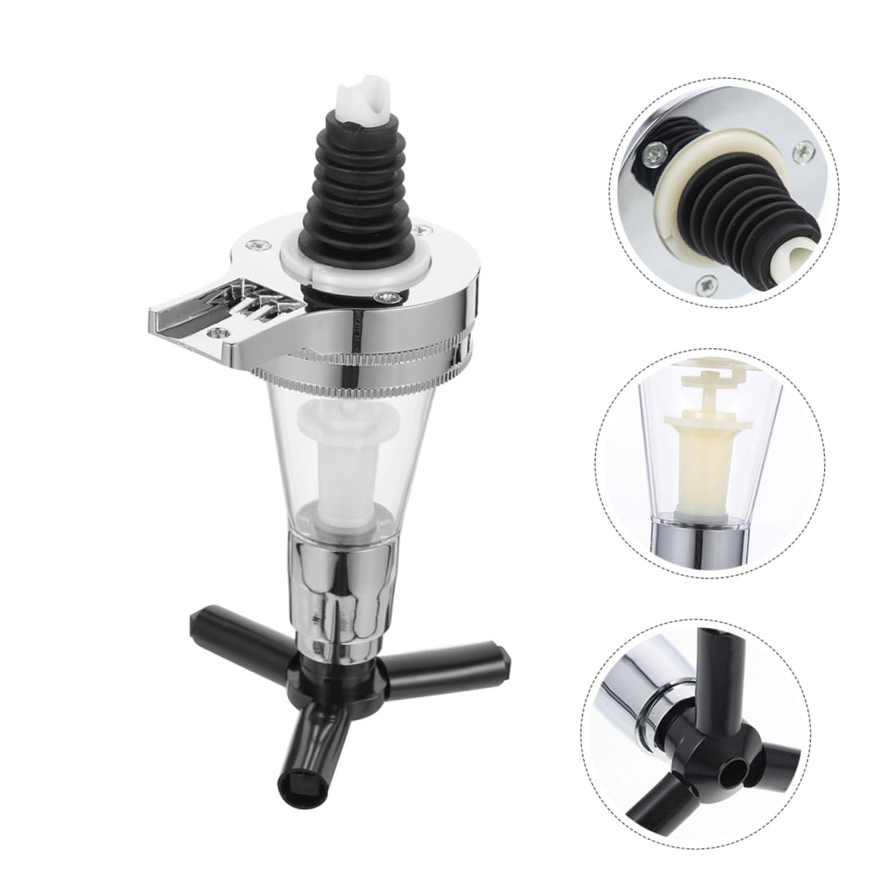 4piezas Dispensador De De Pared De Dosificador De Bebidas para Bar Diseño y Reutilizable para Whisky y Bebidas Frías