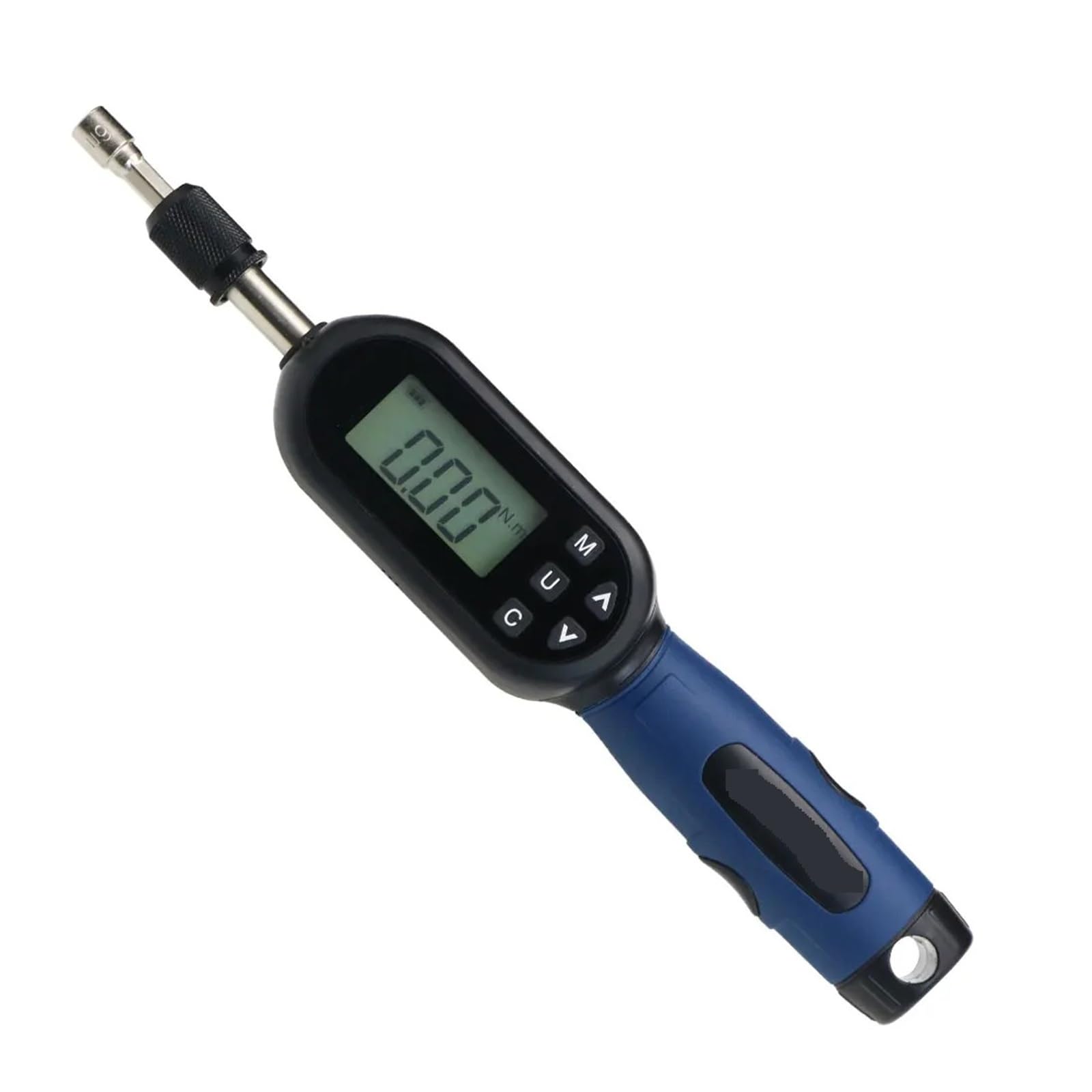 Jckjwl Black Digital Torque Screwdriver Adjustable Torque Wrench 1/4 Inch Drive Screwdriver Torque Wrench Set Multiple Unit Switching(1.2-12 N.m Ynl-12)