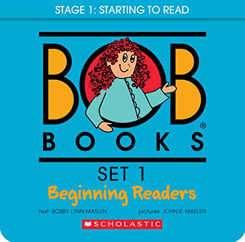Bob Books - Set 1: Beginning Readers Box Set | Phonics, Ages 4 and up, Kindergarten (Stage...