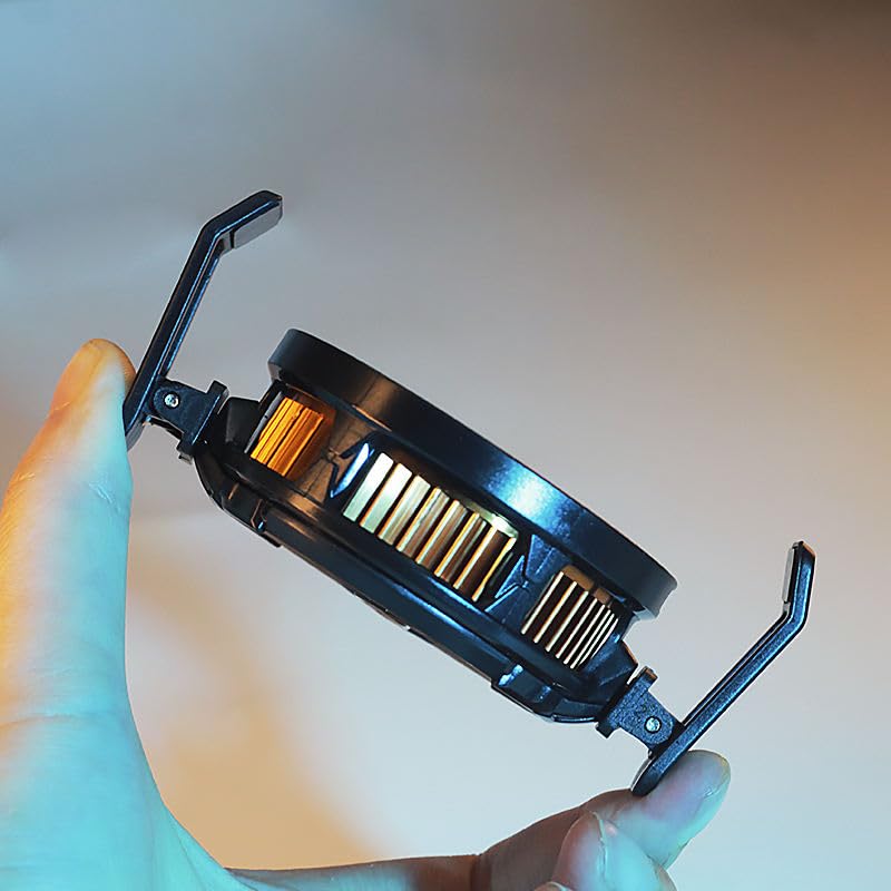 Image of Phone Cooler with AI Cooling Mode, RGB Lighting, Real-Time Temperature and Power Display, Strong Magnet and Clip Mount, Ultra-Quiet Fan (FS03)