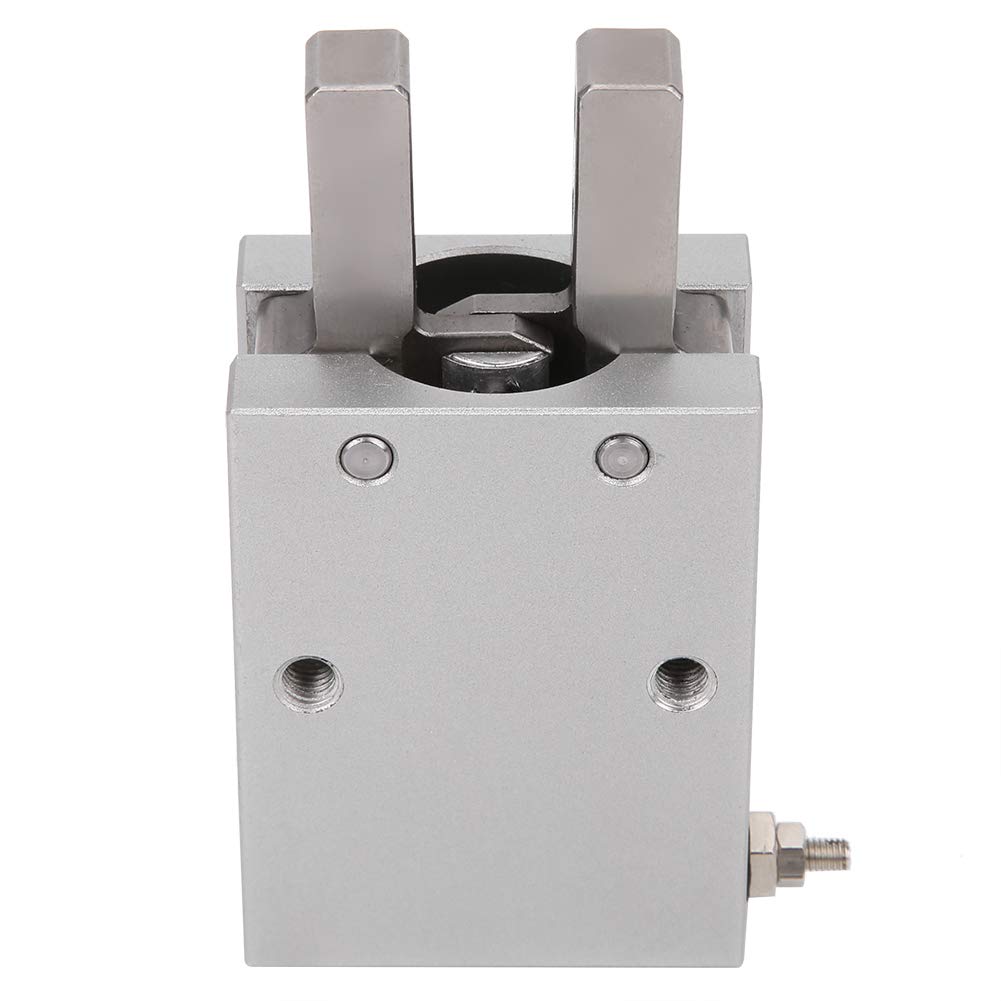 Cilindro neumático MHC2 de doble efecto con cuerpo de aleación de aluminio ligero, diseño compacto y alta fiabilidad para automatización industrial, modelo MHC2-20D