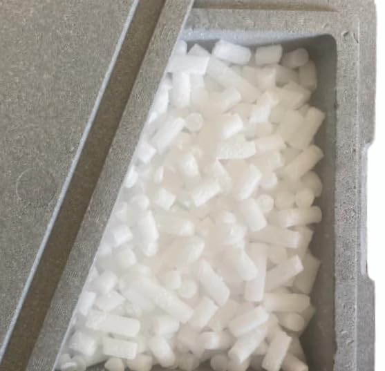 10 kg Trockeneis-Nuggets ∅ 16 mm inkl. Spezial-Thermobox - Ideal für Kühlung und Lagerung von Gefriergut