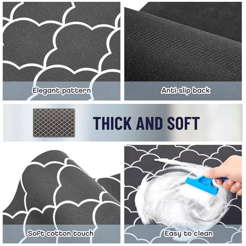 Image of Teenyyou 1 Pcs 26 inch x 18 inch Dryer Top Protector Mat, Washer and Dryer Topper, Non Slip Waterproof Machine Cover Dust Proof Quick Drying Topper Pad for Laundry and Kitchen (Stylish)