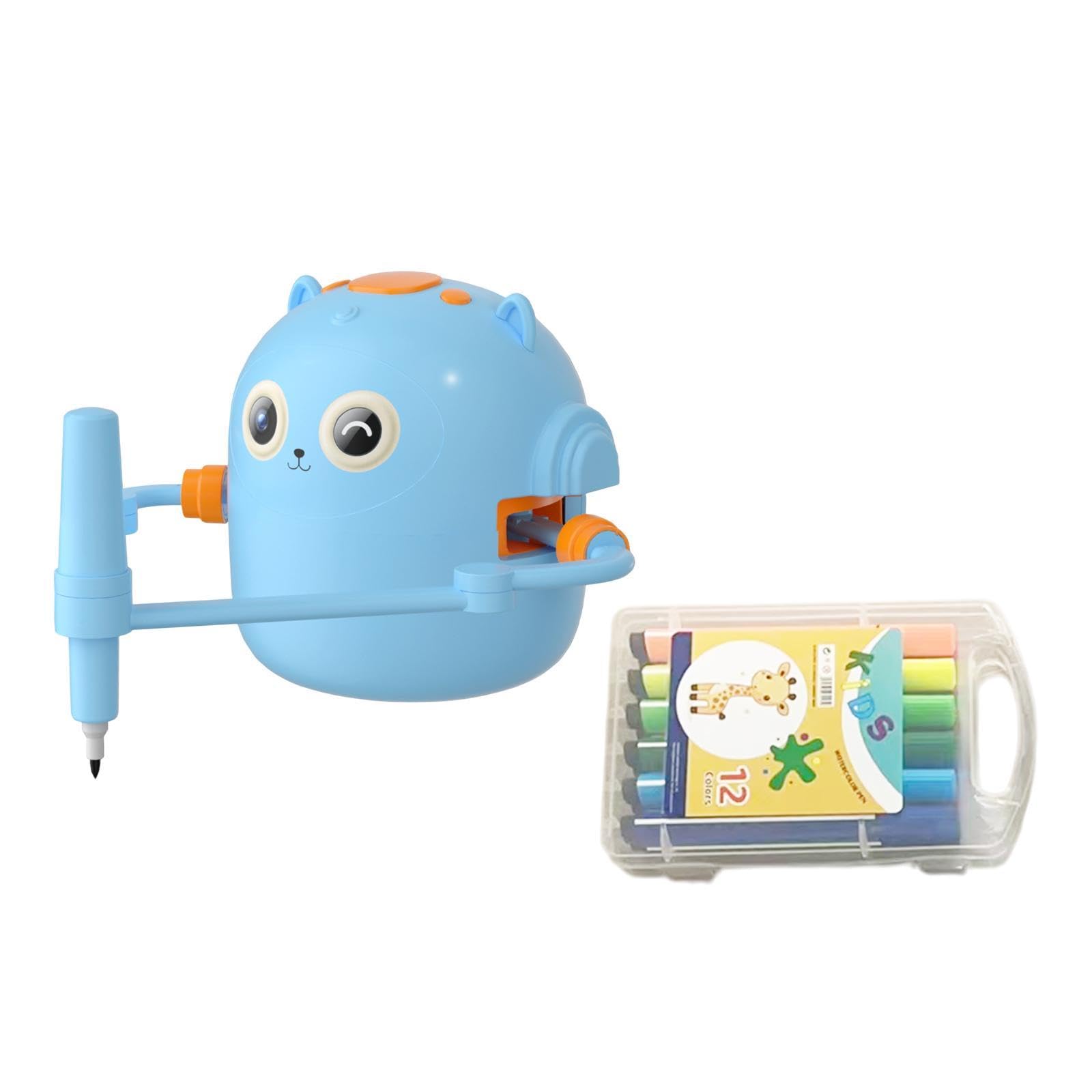 Fenteer Kinder Zeichnen Roboter Kreatives Malerei Lernspielzeug für Kinder Geburtstag Geschenk