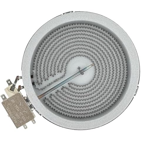ORIGPARTS Range 6" Radiant Surface Element/Burner Compatible with LG MEE62385001, Frigidaire 318178110, Whirlpool 8273994/W11171119, Samsung DG47-00060A Cover