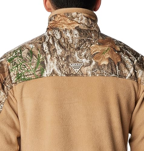 Image of Columbia mens Phg Fleece Overlay 1 /4 Zip