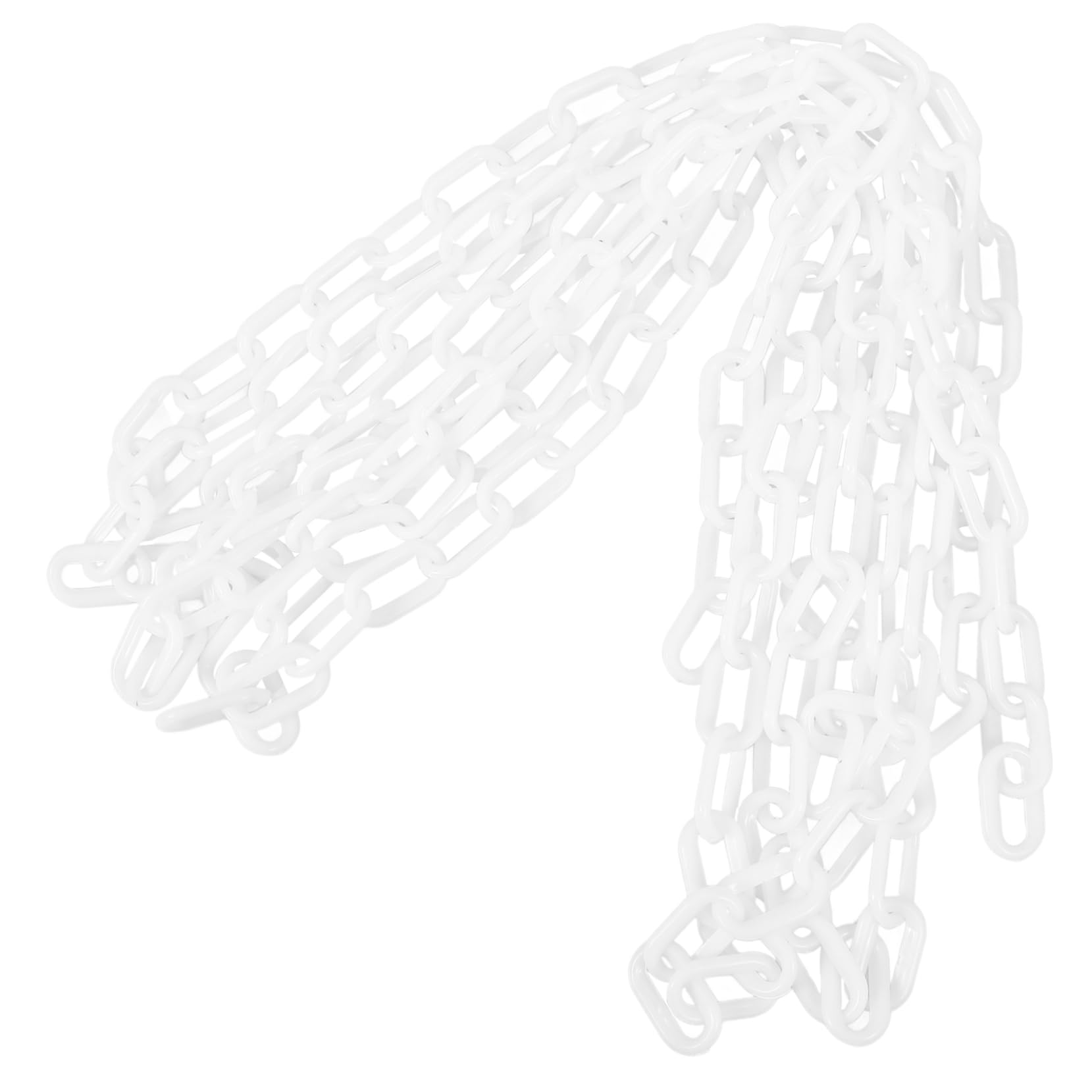 FUNOMOCYA Safety Chain for Crowd Control Chain Plastic Barrier 5m Link Barrier Parking Lot
