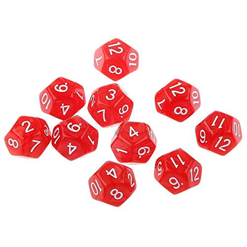 Amazon | HiCollie ロールプレイングゲーム 12面ダイス サイコロ12面
