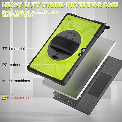 Protection Surface Go 4 antichoc, étui tablette Microsoft Surface Go 3/2/1 vert