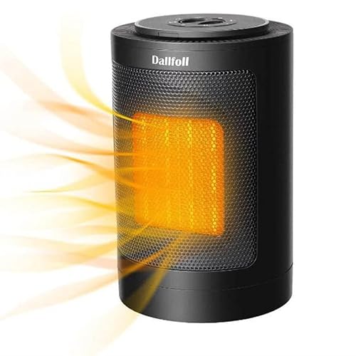 Tadayimes Shake Head Desktop CALLETADORES DE COMITADORES Calientes Calientes Silenciosos Temperatura Constante Hoting Oficina Dormitoria Hogara Cover