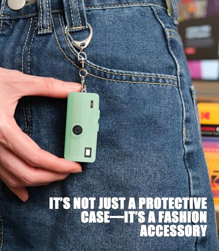Funda para cámara Kodak CHARMERA con protector de pantalla y correa miniatura 6