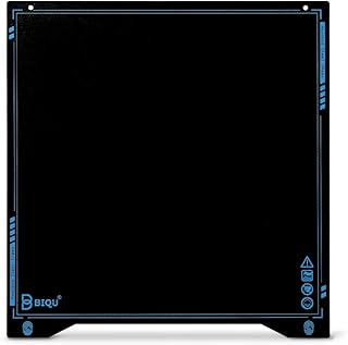 BIQU SSS Ultra-Flexible Removable Spring Steel Sheet Surface Heated Bed Platform 235x235MM Printing Build Plate for BIQU B1/Ender 3/Ender3 Pro//Ender 3 V2/Ender 5 Pro/Ender 5 3D Printer