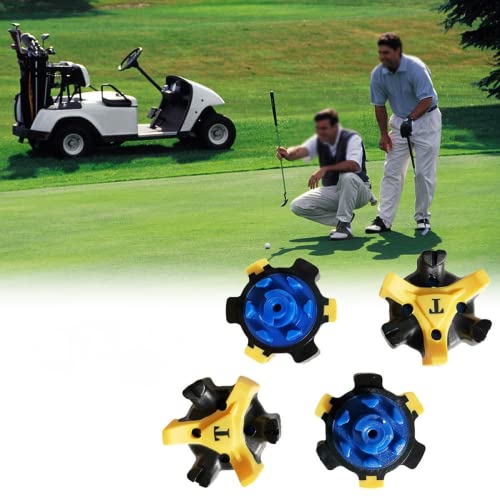 DAZZLEEX 15Pcs Golf Soft Spikes Fast-Twist 3.0