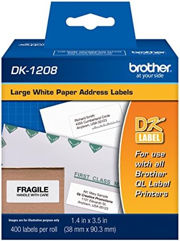 Brother dk 1201 die cut standard shipping labels