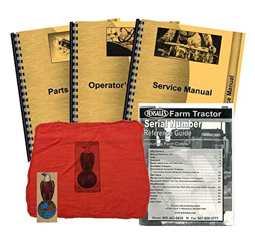 Case 1030 Deluxe Tractor Manual Kit
