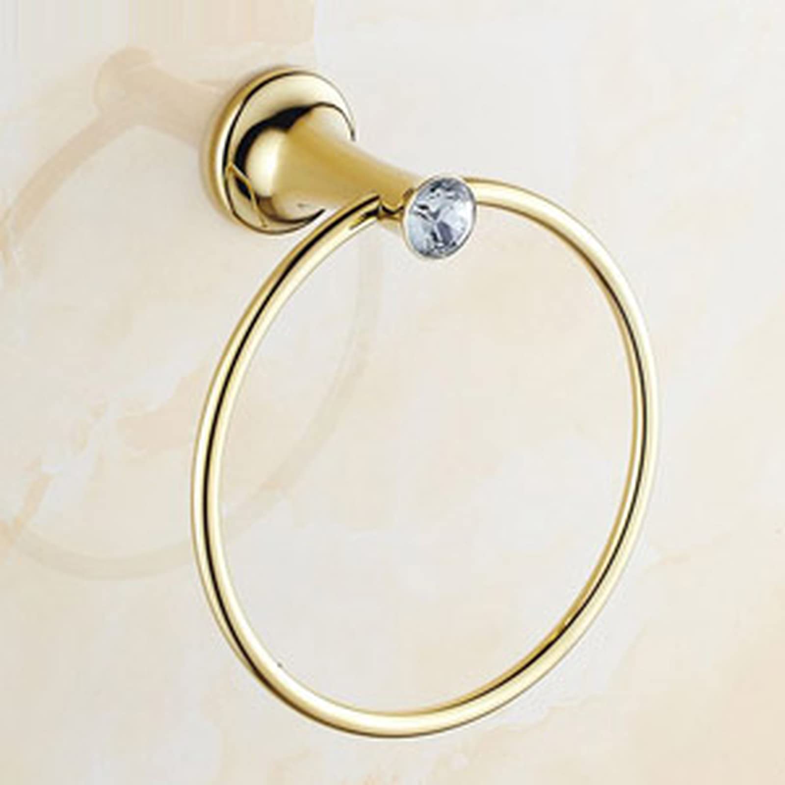 Juego de Accesorios de baño Chapado en Oro de Acero Inoxidable, Soporte para Toallas, Soporte para Papel higiénico, Gancho para Barra de Toallas, Juego de Accesorios de baño