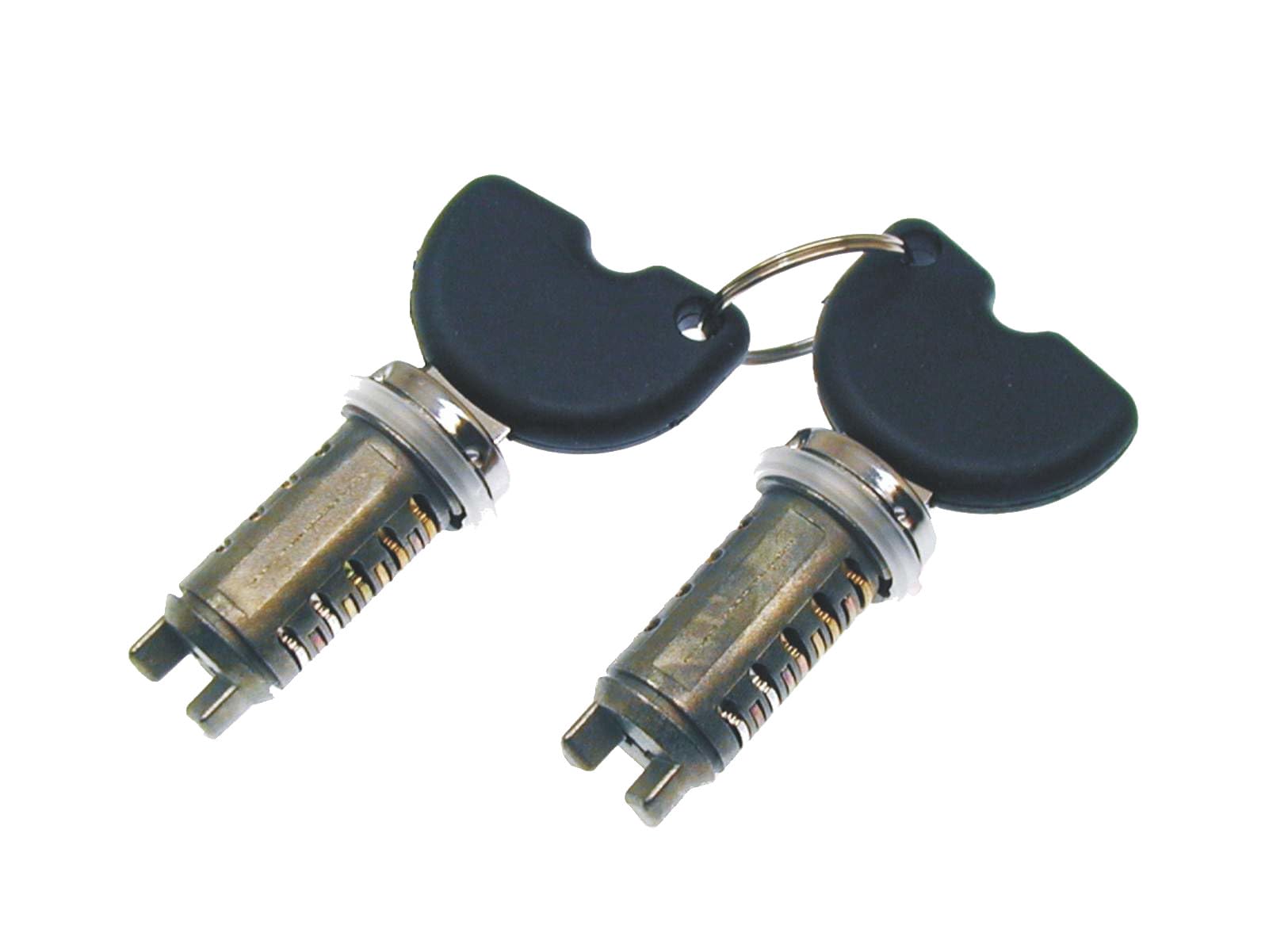 KIT SERRATURE 2 CILINDRETTI + 2 CHIAVI CIF COMPATIBILE CON PIAGGIO ZIP SP 50 2001 2004
