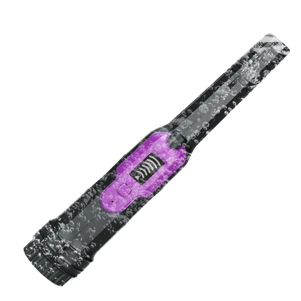 Détecteur de Métaux, Détecteur de métaux for la Chasse au trésor en Plein air, Petit détecteur Portable(Purple)