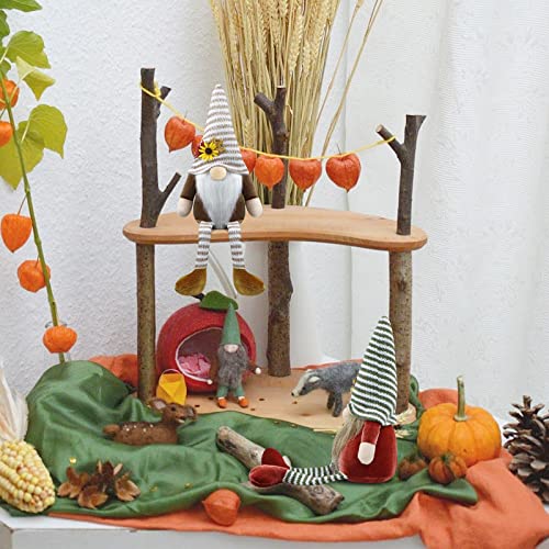 Godeufe 2 Pezzi Decorazioni Autunnali Gnomi