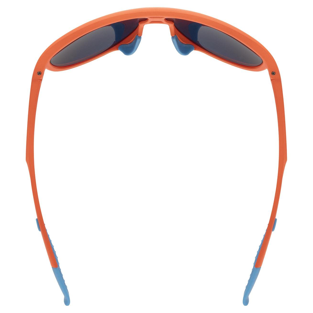 uvex sportstyle 515, okulary przeciwsłoneczne unisex-dzieci, orange matt/mirror orange, one size