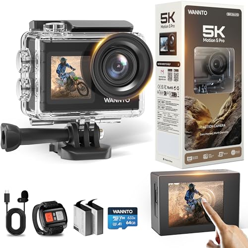 Dragon Touch Caméra Sport, 4K 30FPS 20MP Action Caméra sous-Marine WiFi Grand Angle 170° avec Écran Ultra HD de 2 Pouces, Télécommande 2.4G, Kit d'Accessoires de Montage et 2 Batteries - Vision Dragon Touch Caméra Sport, 4K 30FPS 20MP Action Caméra sous-Marine WiFi Grand Angle 170° avec Écran Ultra HD de 2 Pouces, Télécommande 2.4G, Kit d'Accessoires de Montage et 2 Batteries - Vision