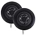 DriSentri Car Tweeters, 2pcs 800W T-120 Dome Tweeter Speakers Audio Loudspeaker Car Stereo Treble Speaker for Car Audio System