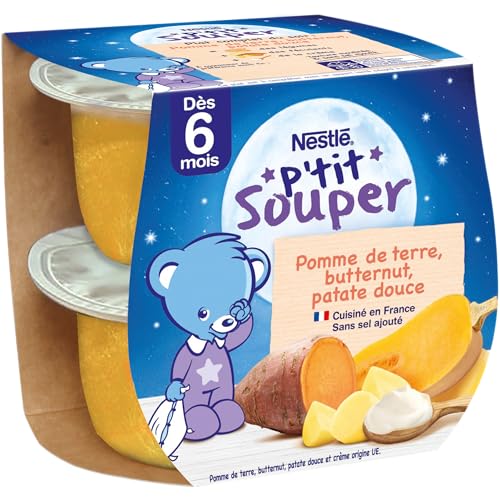 NESTLÉ BÉBÉ - P'TIT SOUPER - TRIO DE POMMES DE TERRE,...