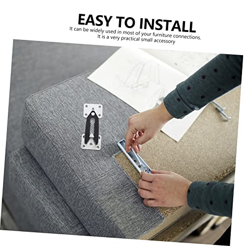 Cabilock 4pcs Sofa Connector Sectional Connectors Connections for Sofa Clamps for Sectionals Corner Couch Snap Couch Accessories for Couches Sofa Accessories Plastic Crucian Carp Motorcycle