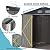 Verano Garden 8'x6' Outdoor Storage Shed, Galvanized Metal Steel Garden Shed,Double Door W/Lock, Bike Storage for Backyard, Patio, Lawn(96.65"x63.39"x77.17")