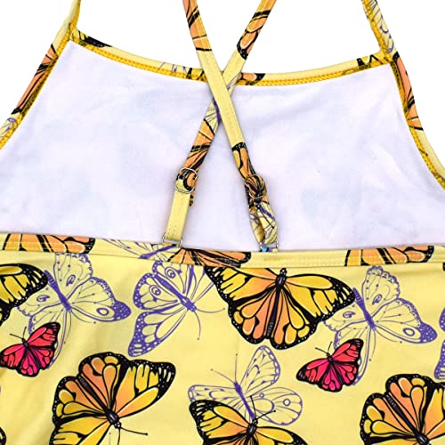Image of Girls One Pieces Swimsuit Cute Swimwear Bathing Suits 2-12 Years