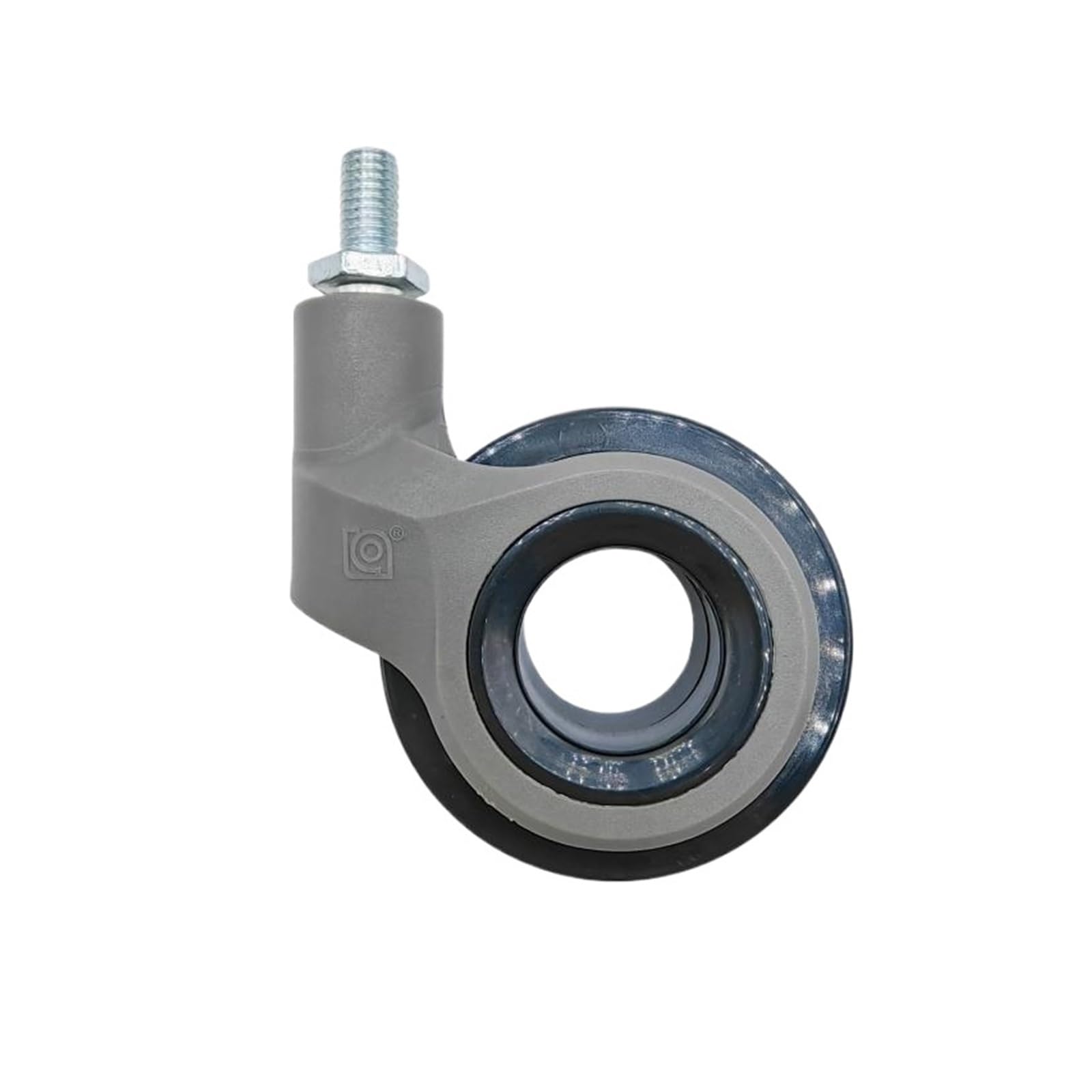 5 paquetes de ruedas universales for sillas oficina con varilla roscada, giratorias huecas for(M8x15mm-Gray)