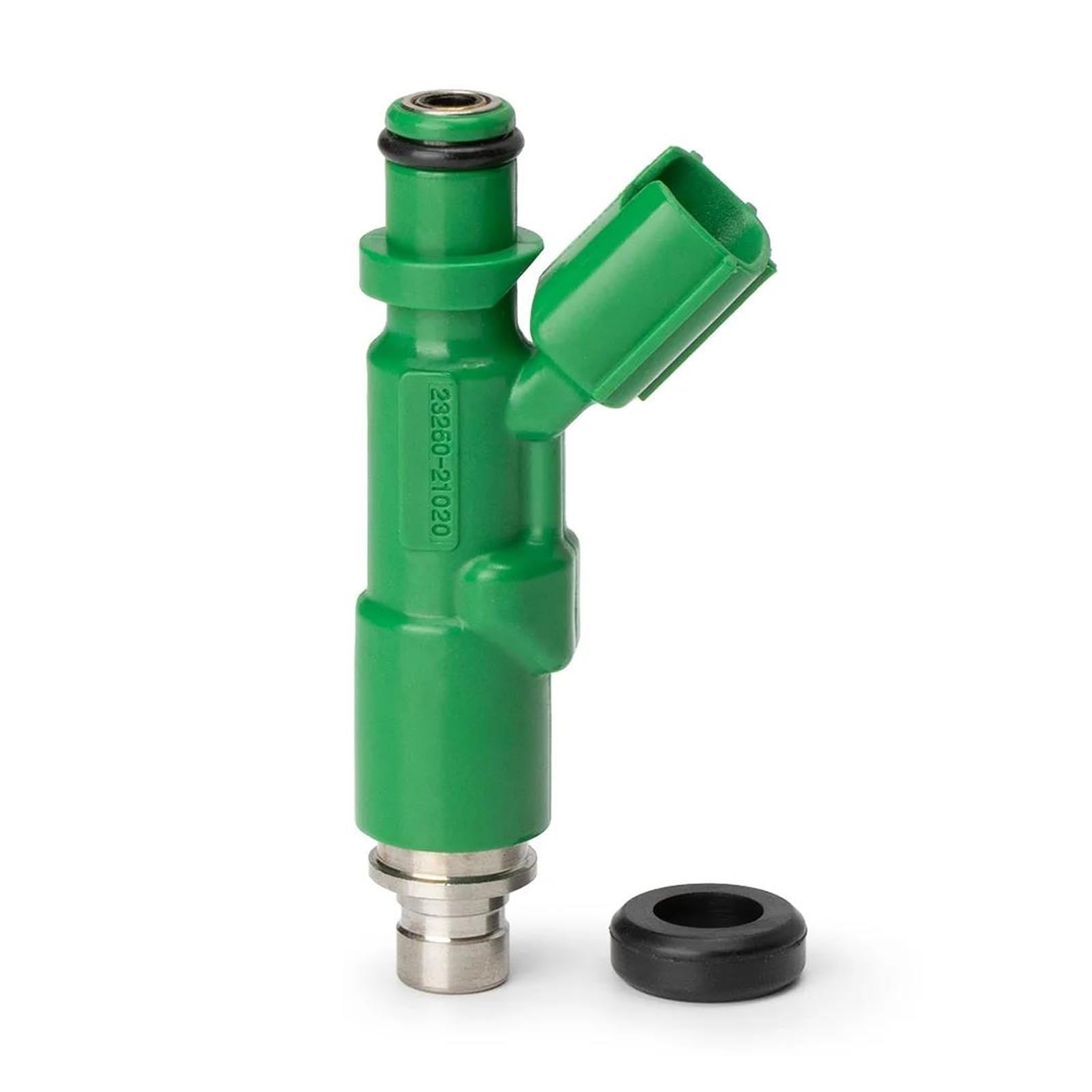 Wekpopmevl One Color Oil Petrol Fuel Injector Nozzle For Toyota For Prius For Vitz For Yaris 1/4Pcs Fuel Nozzle 23209-21020 4Cyl 1.5L-L4 1Nz-Fe 23250-21020 2320921020 12651035 842-12234(1 Pcs)