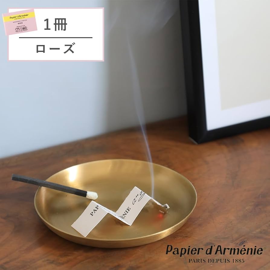 Amazon.co.jp: パピエダルメニイ トリプル ローズ (紙のお香 /36