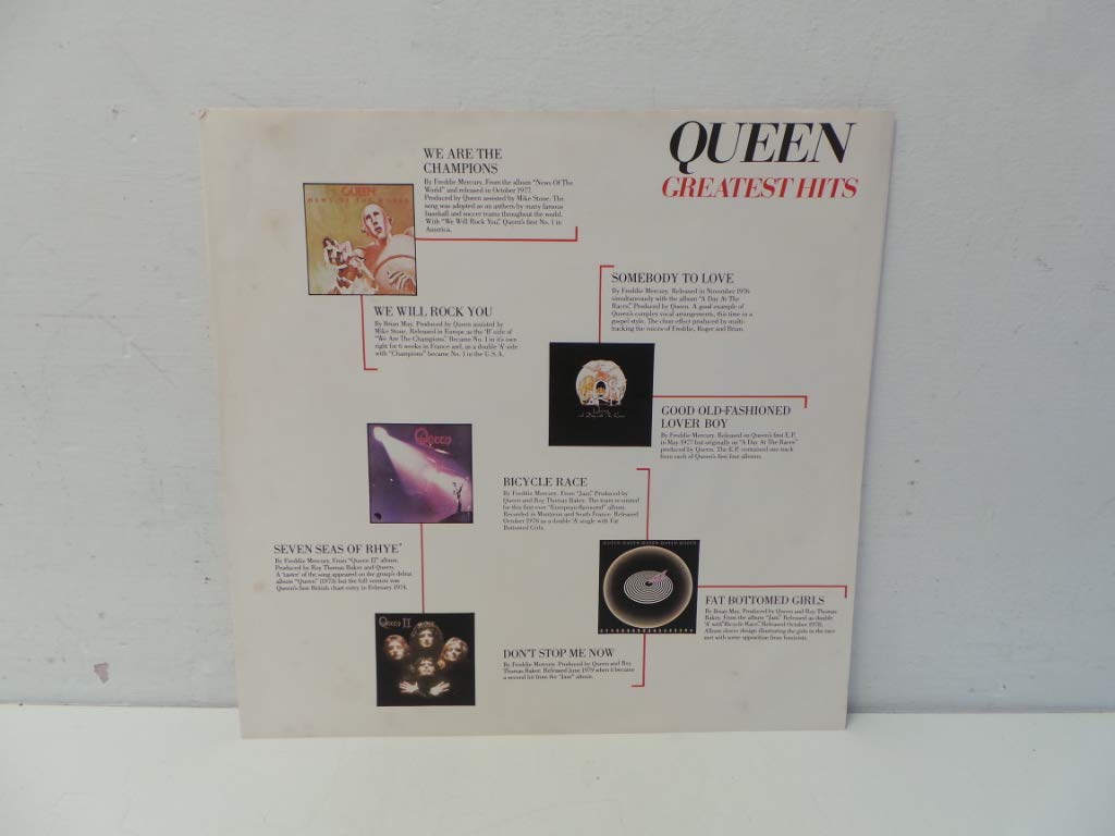 Queen - Greatest Hits 1981 - EMI EMTV30 - UK Press