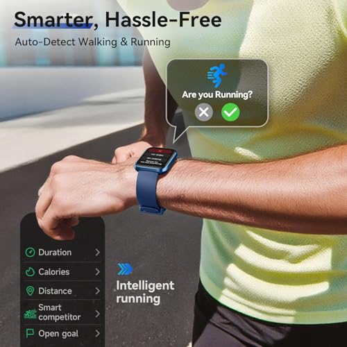 Smart Watches for Men (Android & iPhones), 1.85" HD Alexa Built-in Smart Wacth With Heart Rate Monitor, Sleep/Step Tracker, 120+ Sport Modes Fitness Tracker Watch for Women, IP68 Waterproof Watch — view 4