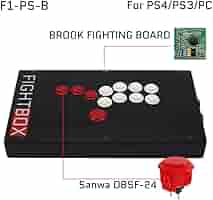 FIGHTBOX アーケードジョイスティック FightBox M1/M3/M7/M8/M9 すべてのボタンヒットボックススタイル