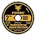 FOXBC 2 Inch HSS Saw Blade 100T for Mini High Speed Miter Cut Off Saw with 3/8