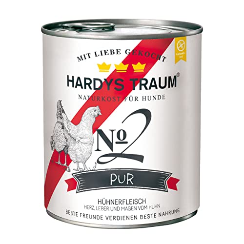 Hardys Traum Pur No. 2 mit Huhn 6x800g