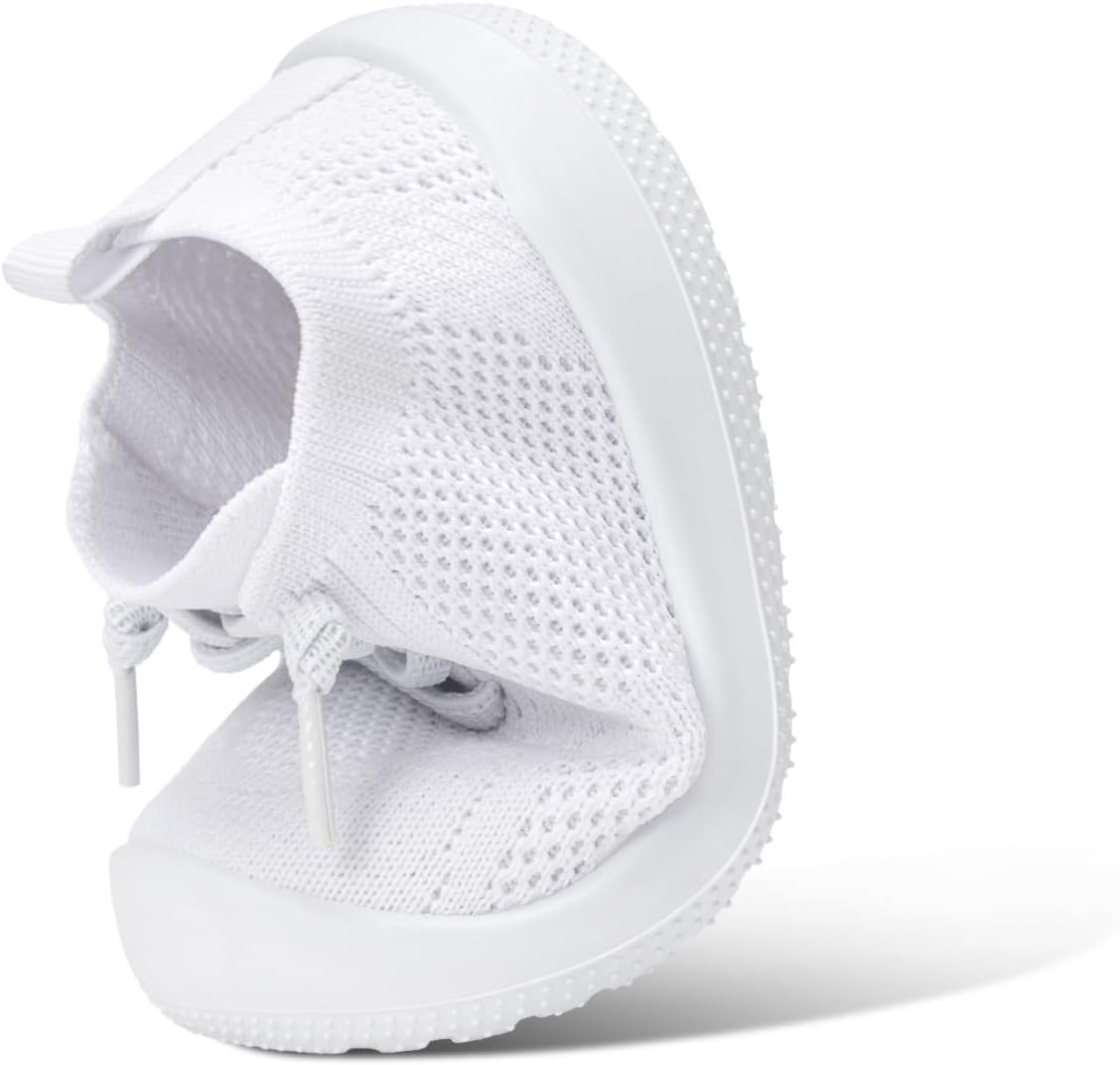 Baby Boys Girls First Walking Shoes Lightweight Breathable Infant Tennis Shoes Slip on Sneakers-1151 image 5