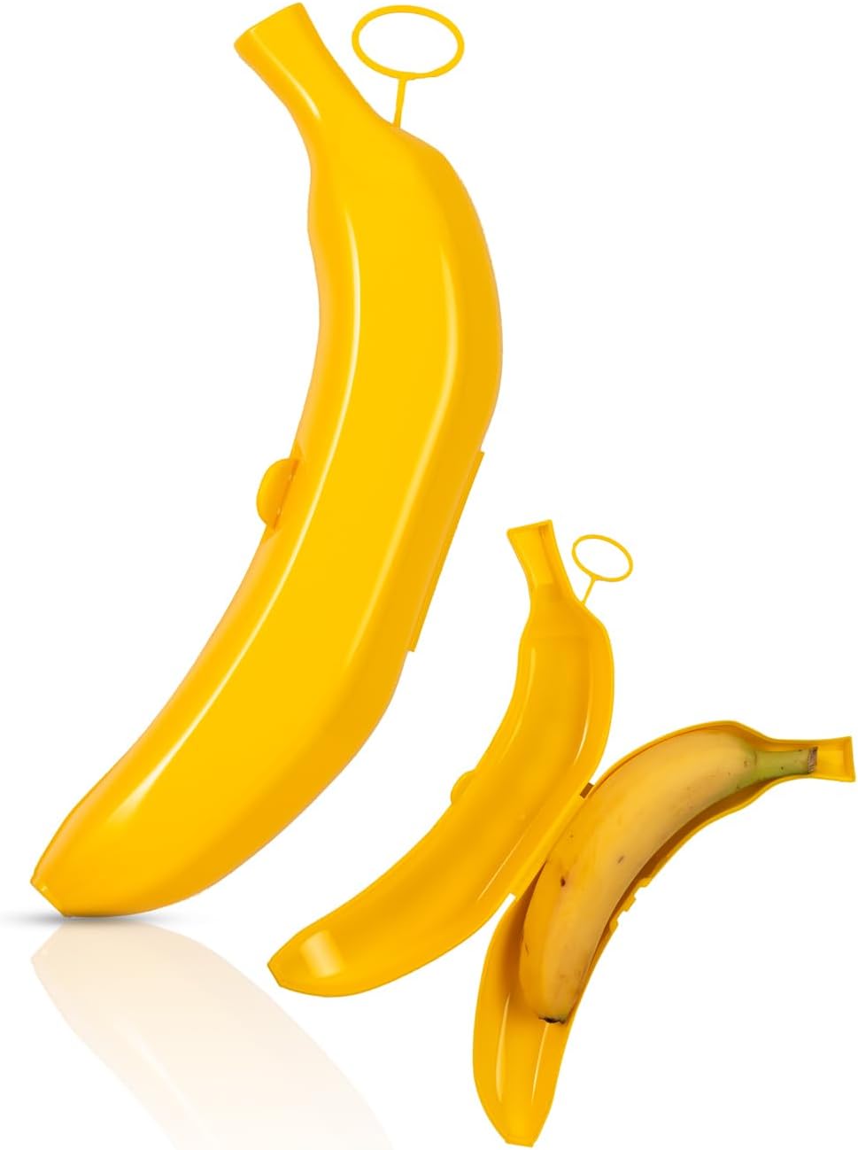 Nova Big Banana Case Reusable Premium Quality 100 BPA Free Dishwasher