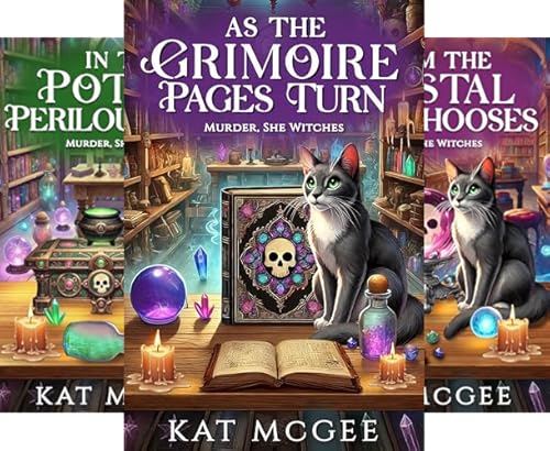 As the Grimoire Pages Turn (Murder, She Witches Book 1)