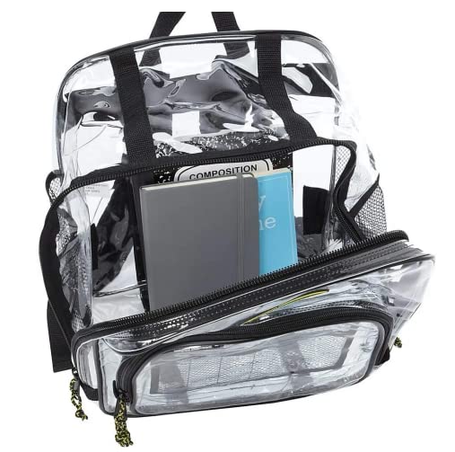 Rugged Medium Sized Clear Backpack by My Clear Backpack3
