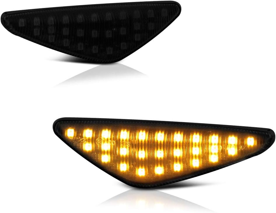 BMW Dynamic Sequential Turn Signals LED Side Marker Lights For BMW - Foto 9